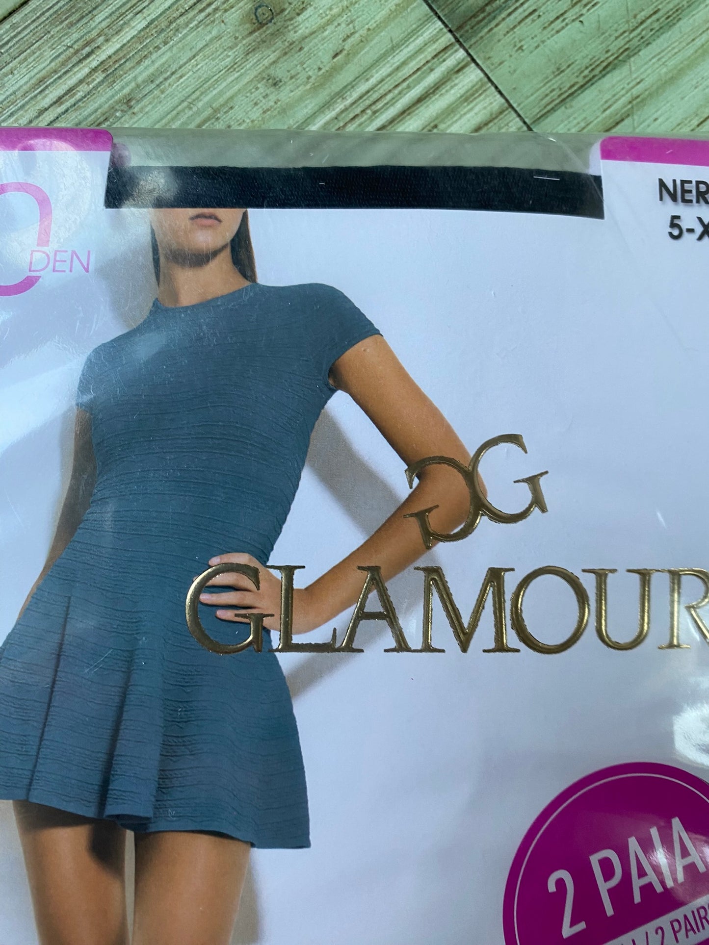 20 Denier Sheer Tights in Black Colour - Two Pairs